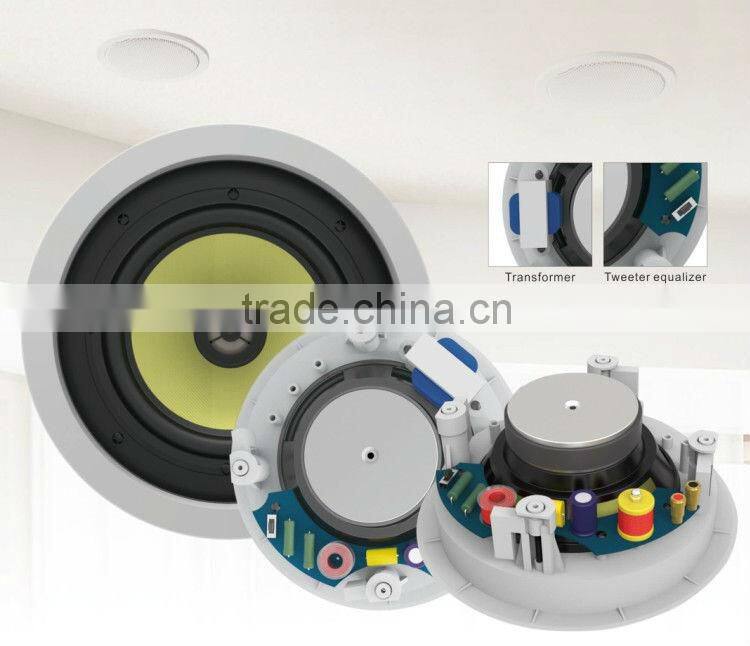 White Round Music In Ceiling speaker SSR-508N