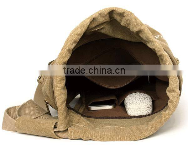 Canvas Drawstring Backpack