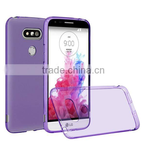 C&T Soft Super Slim Flexible Frosted Transparent TPU Case for LG G5