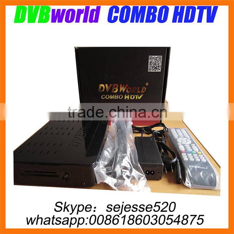 DVBWORLD combo hdtv satellite receiver for north america with jb200 tuner jyazbox v21 v16,v20 receiver