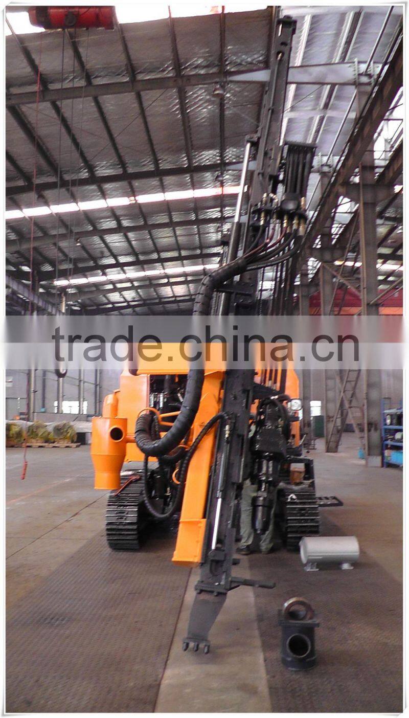 Kaishan Brand KT8 25m Depth Integrated Open-Air Crawler Drilling Rig
