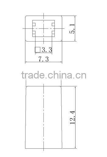 SC419 customized Push button switch cap