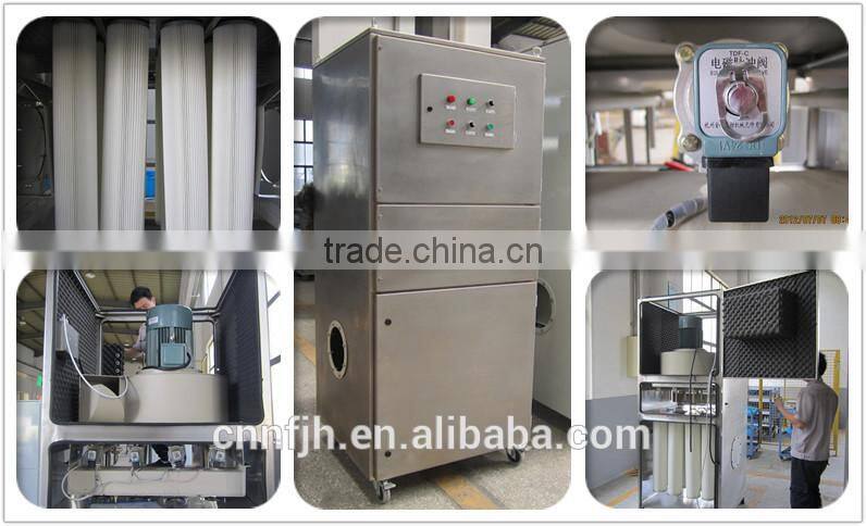 High Efficiency TUOER-B-II type Industrial Pulse Jet Cartridge Flour Toner Dust Collector Price