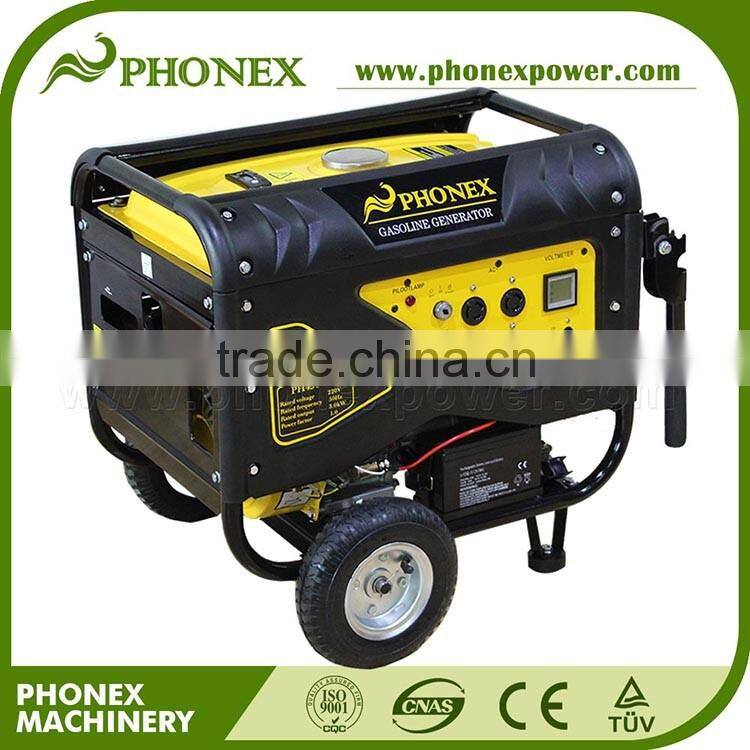 Phonex Silent Gasoline Generator 6.5hp Gasoline Generator 2.5kva Gasoline Generator