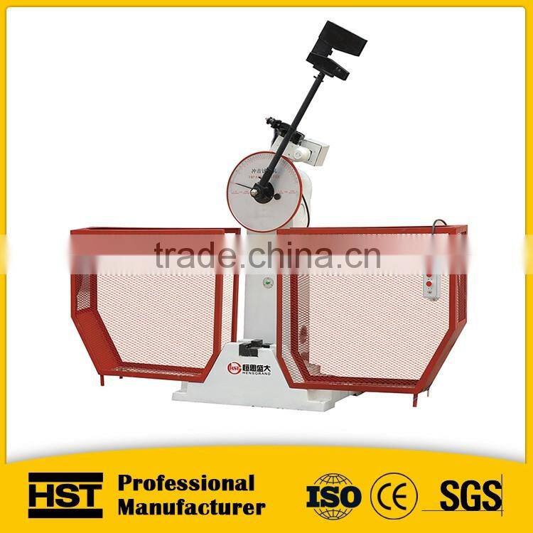 ASTM D256 non-metal charpy impact testing machine