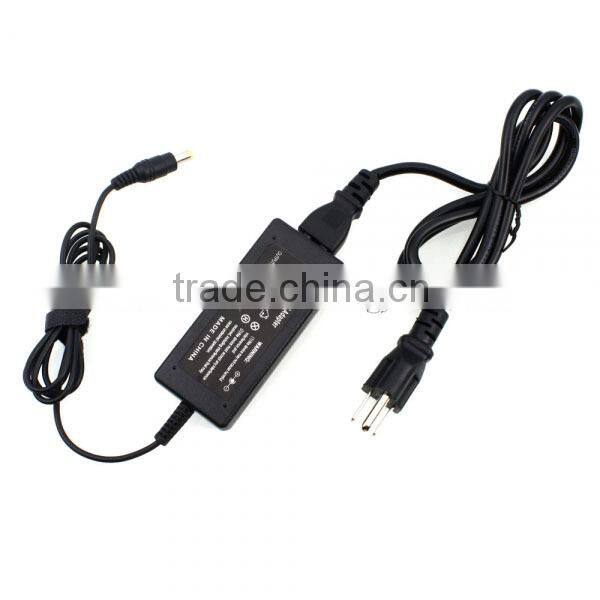 Black AC Adapter for Toshiba Mini NB200 NB305 NB505 19V 1.58A 30W