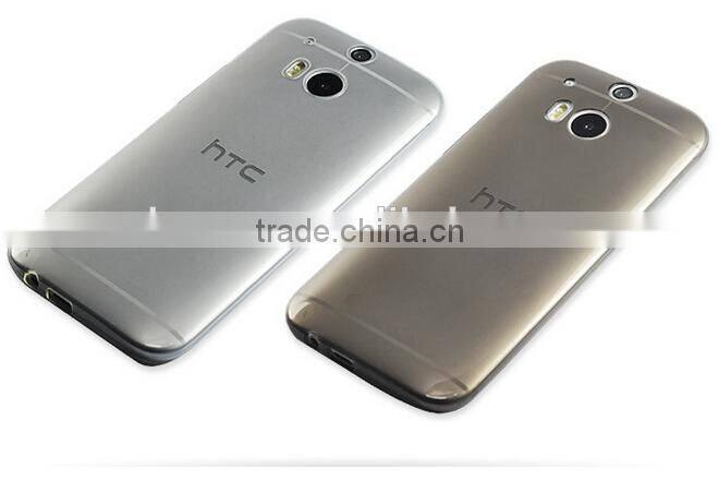 trending products for 2015 for htc one m8 ultrathin 0.3mm tpu cover case