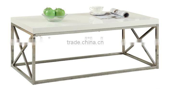 Foshan hot sale living room furniture simple modern design wood tea table
