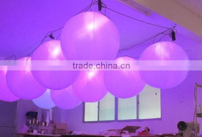 LED light inflatable sphere