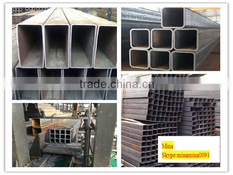 ERW Black Carbon Steel Pipe factory price