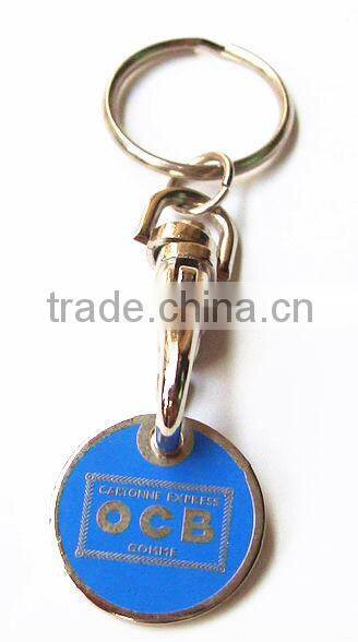 High quality supermarket trolley coin
