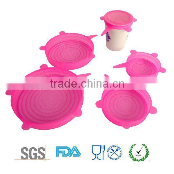 easy open lid for kithen bowl, can, pan, round shape with different size