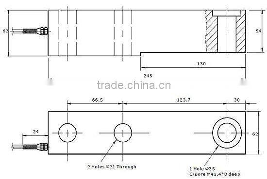 Electronic balance sensor