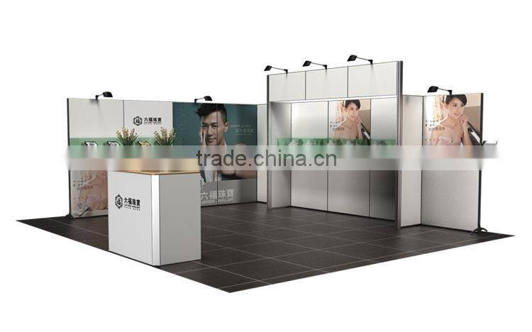 Aluminum-alloy advertising stand with A4 literture rack