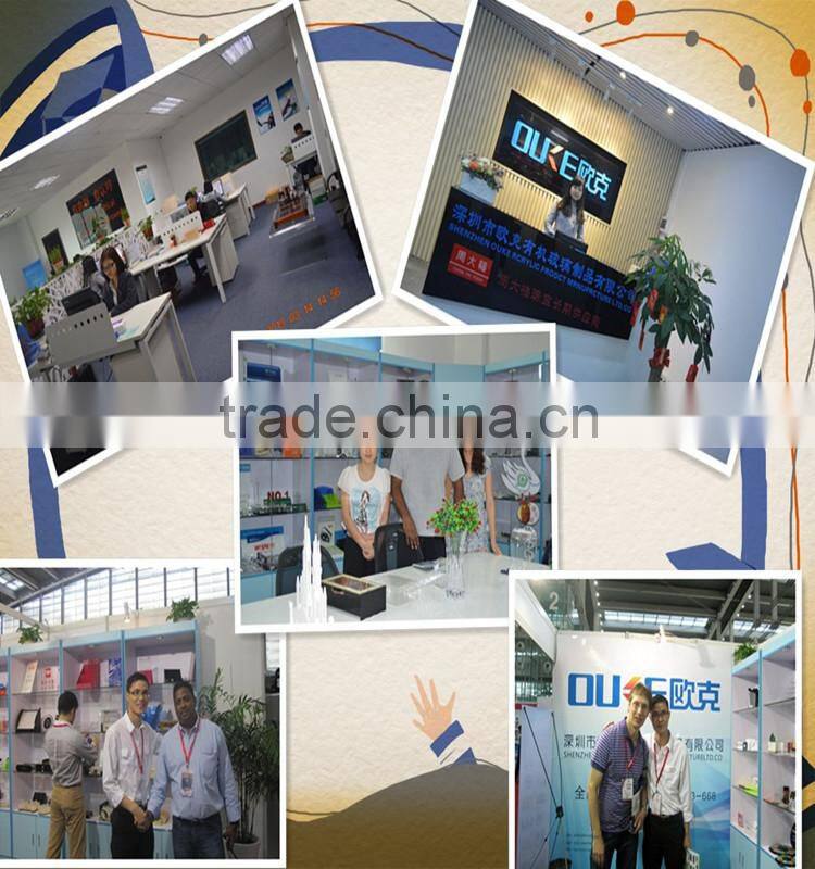 High quality Personality Eco-friendly acrylic sign holder 8.5x11