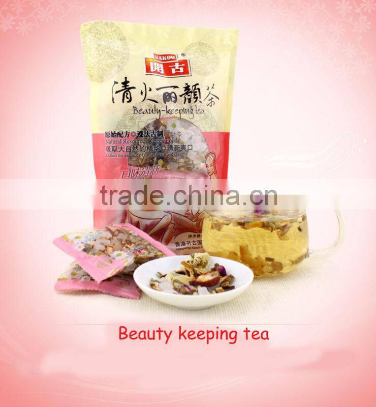 Chinese flower fruit herbal healthy blended tea