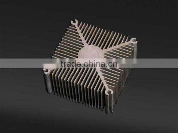 Aluminum inverter heat sink