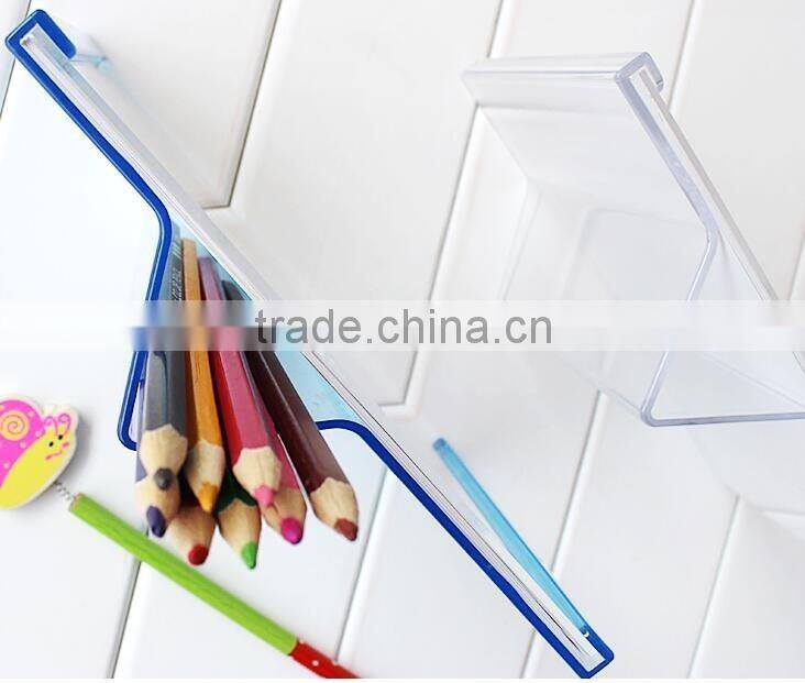 2016 hot sale with pen holder acrylic calendar