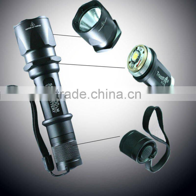 factory sales TrustFire F16 1000lm cree led torch