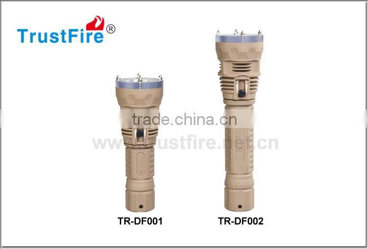 Best quality product Nylon diving torch underwater 100 meters TrustFire DF001 led diving flashlight with CE,FCC certification