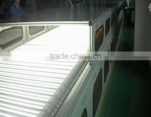 square shape strong lumen hang hanging suspending led linear batten tube linear panel light