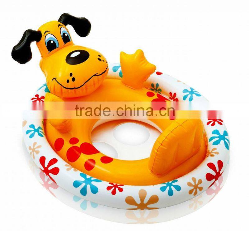 Inflatable See Me Sit Pool Ride for Age 3-5 /Type Animals Inflatable Ring/Inflatable Ring Supplier