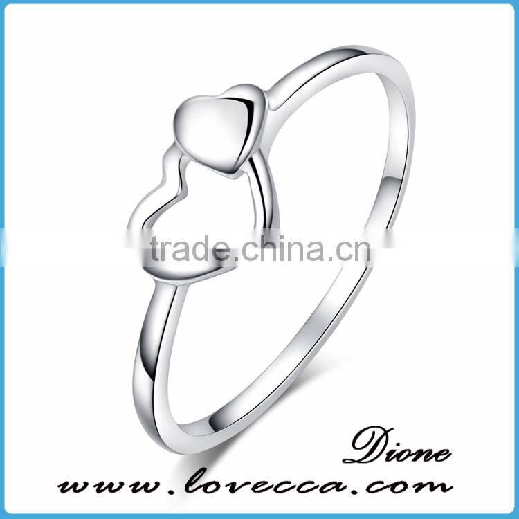 Fashion Jewelry 925 Silver Ring CZ Silver Ring With wholesale Price