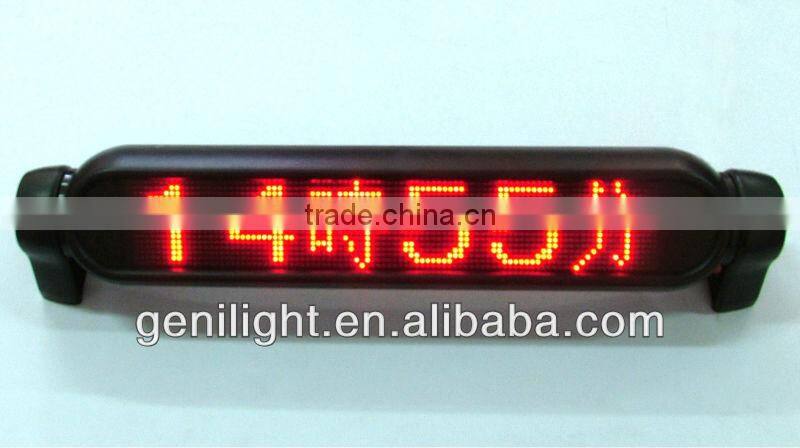 red color p10 led display