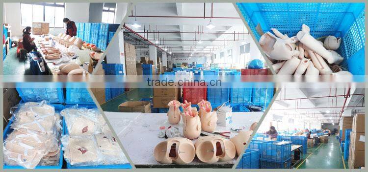 CPR organ intubation difibrillation pace-making four in one ALS Training Manikin for teaching use