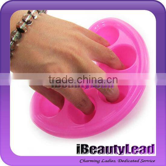 nail art tools plastic nail soaker bowl with pink or black colors nail tools
