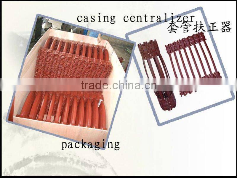 non-welded double bow spring casing centralizer