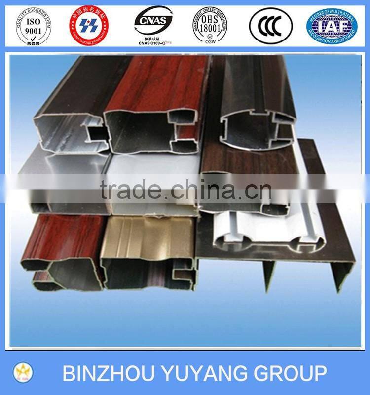 Wood-grain aluminium extrusin profile
