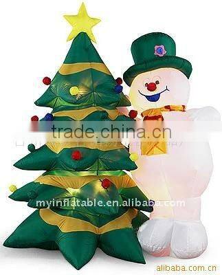 christmas tree inflatable led christmas yard decoration