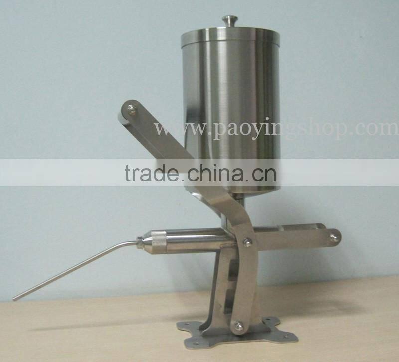 Stainless Steel 2.3L Manual Pastry Spainish Churros Nutella Filler