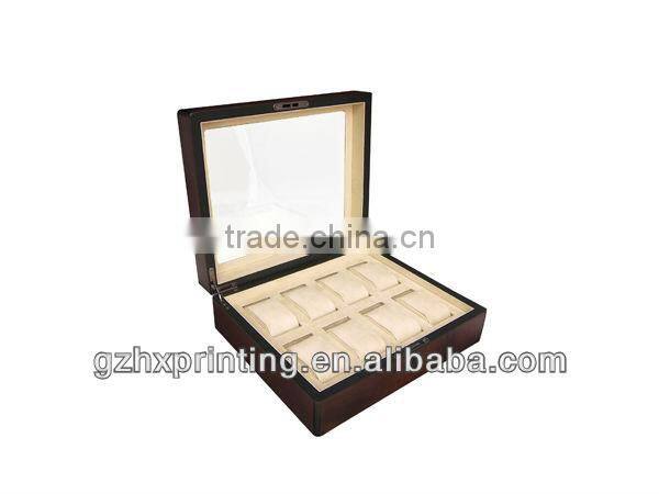 wooden box with dividers WC066
