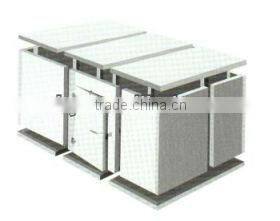 Supermarket glass door freezer (cold room)