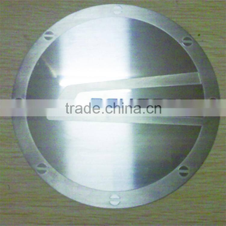 Cheap new coming logo etched stainless steel cards