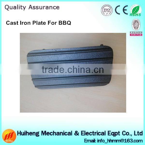 Wholesale Rectangular Cast-Iron Grill Meat Bacon Press With Wooden Handle