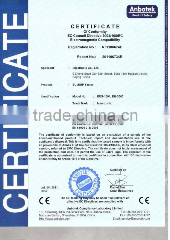 CRS-4000 COMMON RAIL INJECTOR AND PUMP TESTER