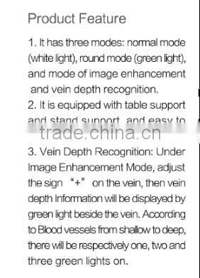 Hot Sale Hospital Venipuncture Use Vein Locator