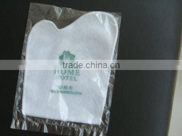 Hotel Disposable Cheap Shoe Shine Cloth