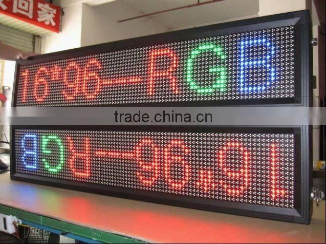 Hot sale prodcuts Shenzhen P5 P6 P7.62 P8 P10 P12 p16 led moving message displays
