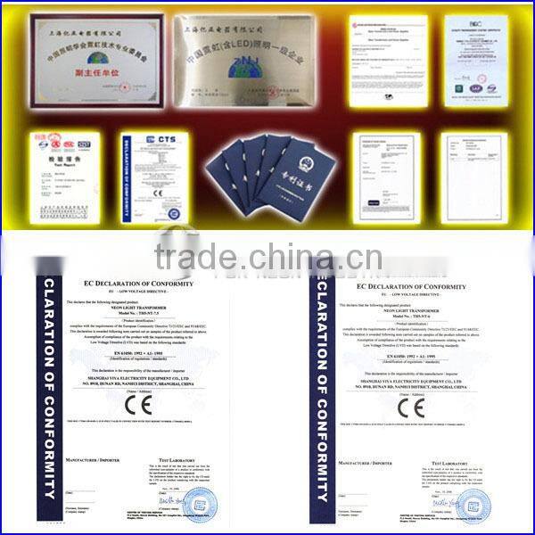 2015 Sinolite New High Purity Rare Gases Neon Argon Gas for Neon Sign