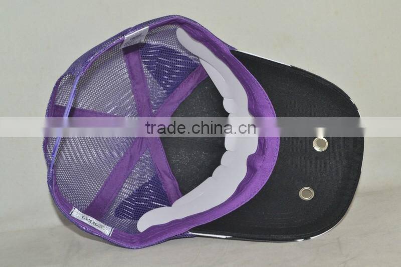 Guangzhou hat factory professional custom 100% cotton cute cartoon hippo shape trucker cap