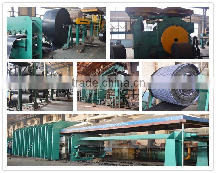 Power cord port industrial used Certificated rubber steel cord conveyor belt
