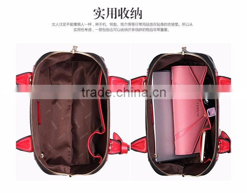 fashion trendy leather famous brand handbags women tote bags wholesale
