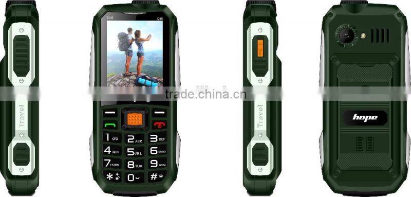 2016 Favorites Compare Water Dust Shock Proof Rugged Mobile Phone D168 - New