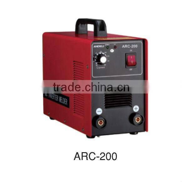 High Duty Cycle MMA Inverter Mini ARC Welding Machines ARC-200(CE)