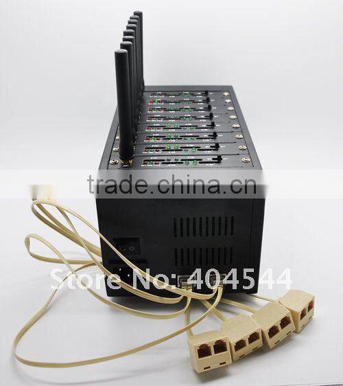 New Etross 8132 GSM Quad Band 8 ports 32 sim GSM Gateway