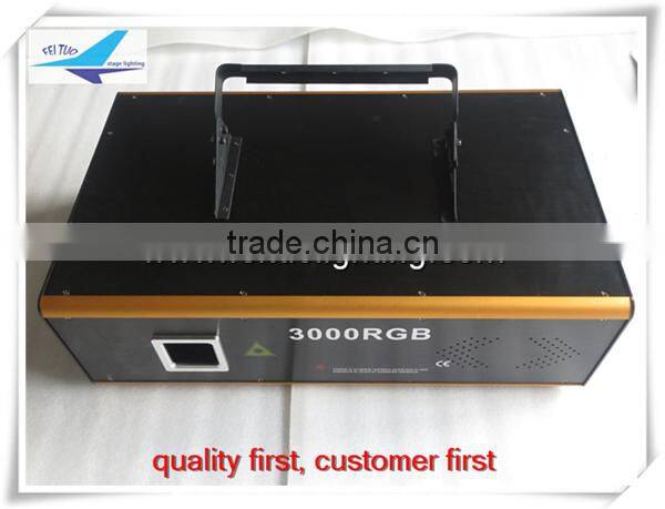 dj lighting 3w rgb stage laser light